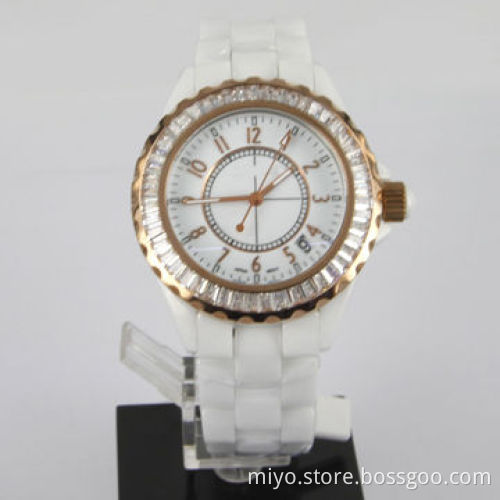 Unisex Ceramic Watch with Japan Movement, Fancy, Novelty and Nice, OEM and ODM Orders Welcome